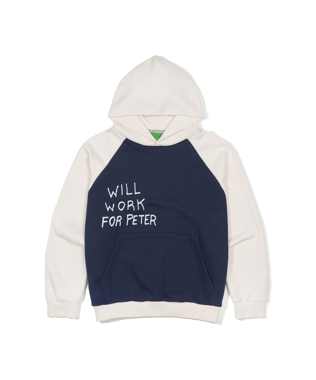 마이네임이즈피터(MYNAMEISPETER) WILL WORK FOR PETER HOODIE - NAVY