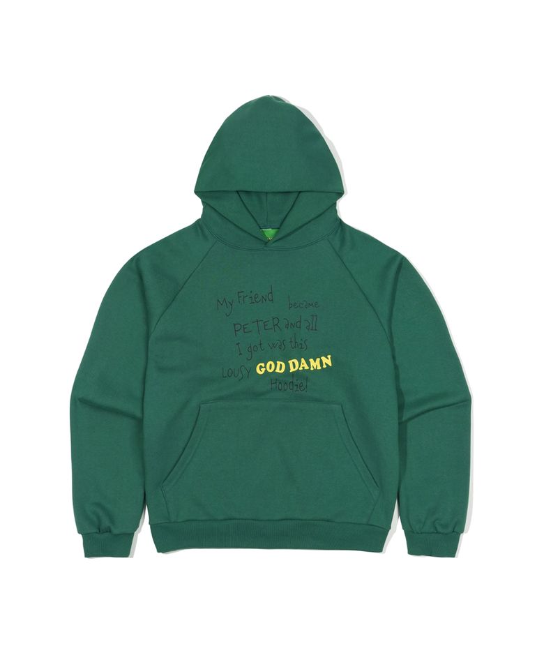 GOD DAWN HOODIE - GREEN