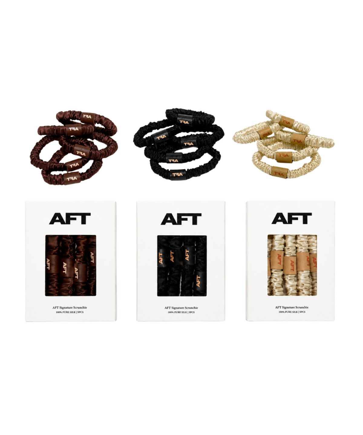 에이에프티(AFT) Signature Scrunchie 시그니처 스크런치