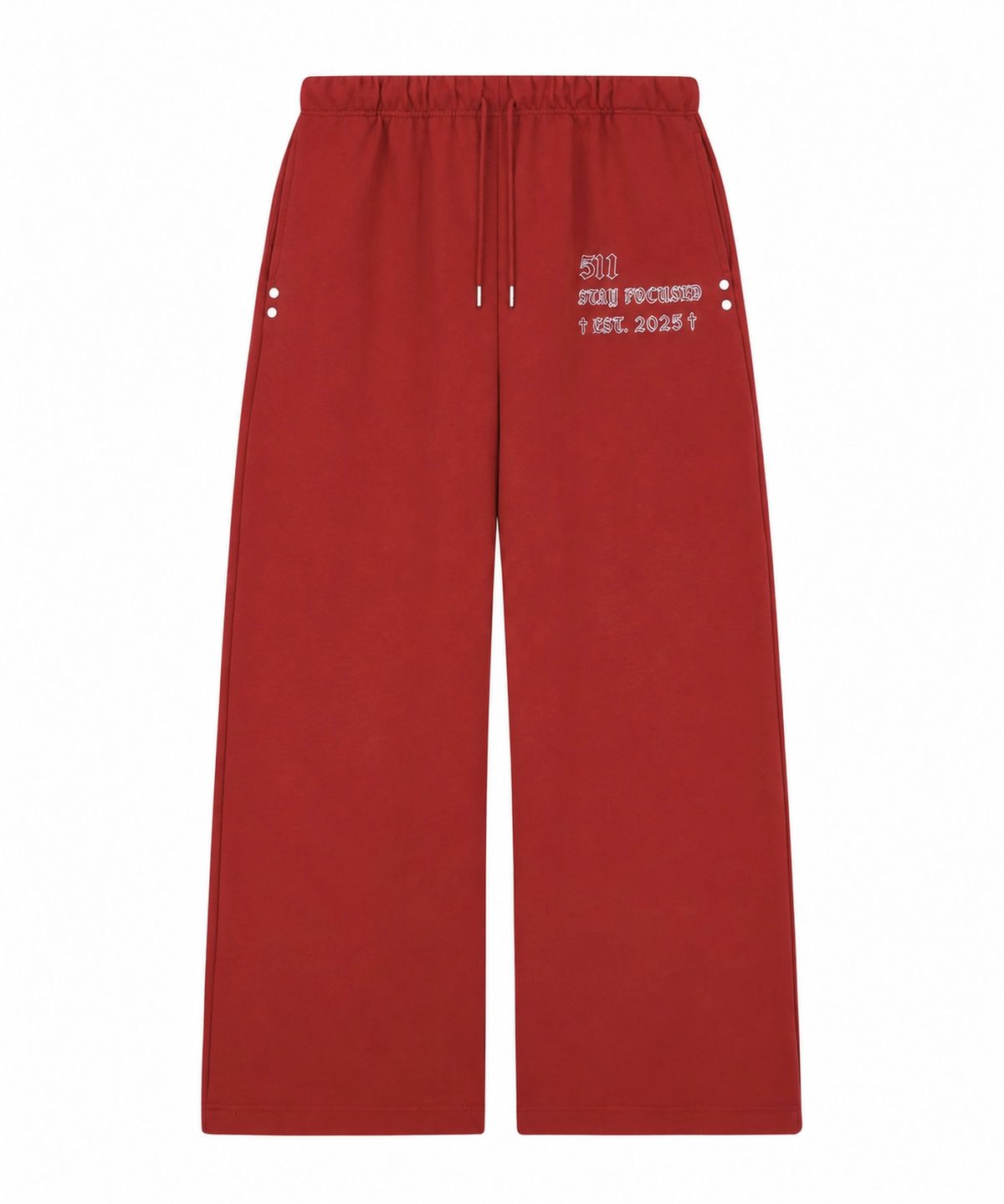 511비전(511VISION) 511 RIVET SWEAT PANTS, RED