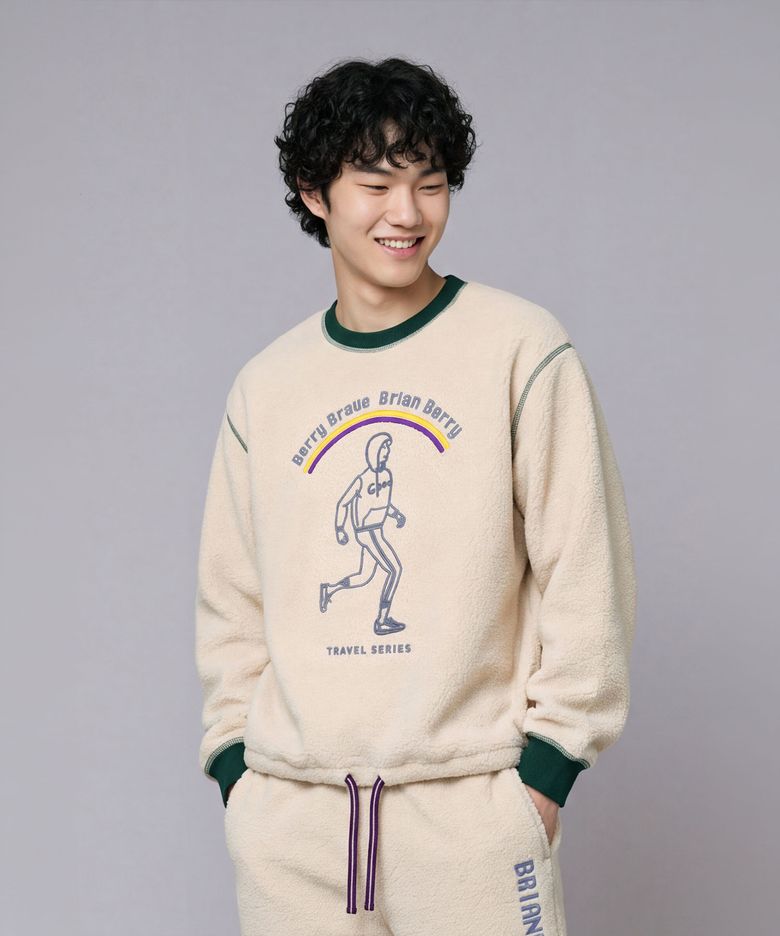 BERRYMAN SIGNATURE BOLD SET-UP TEE_SENSUAL BEIGE