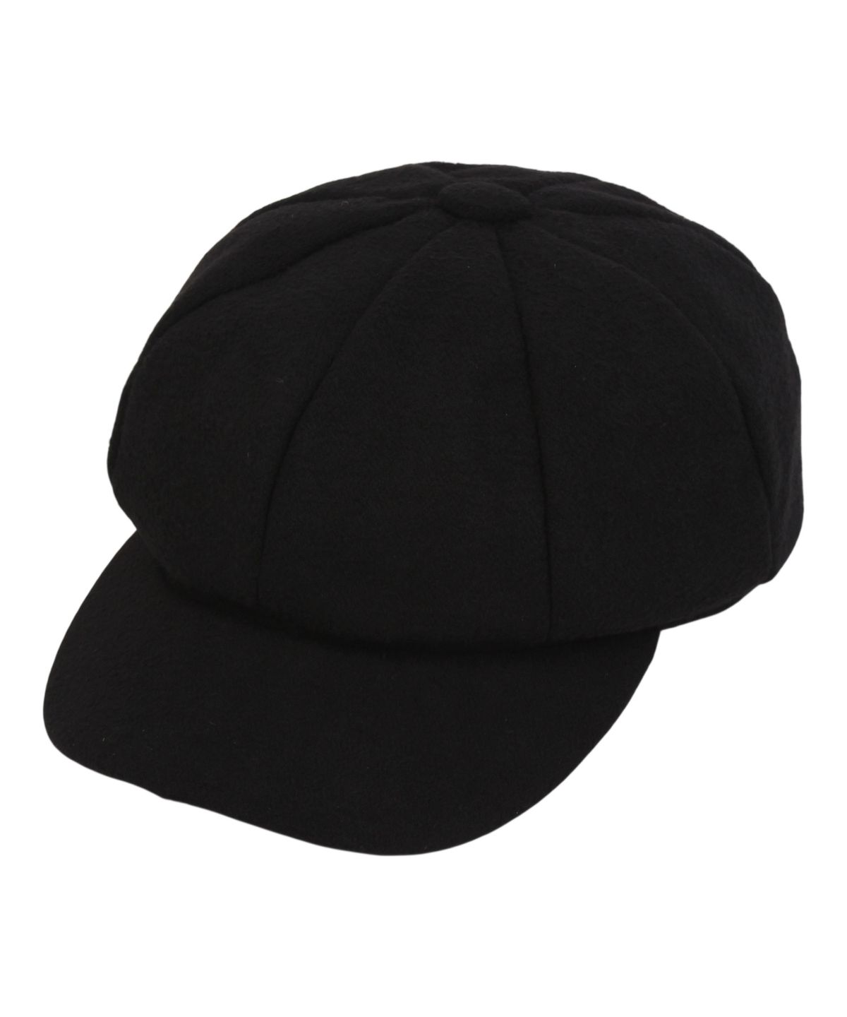 유니버셜 케미스트리(UNIVERSAL CHEMISTRY) Hard Wool Black Newsboy Cap 뉴스보이캡