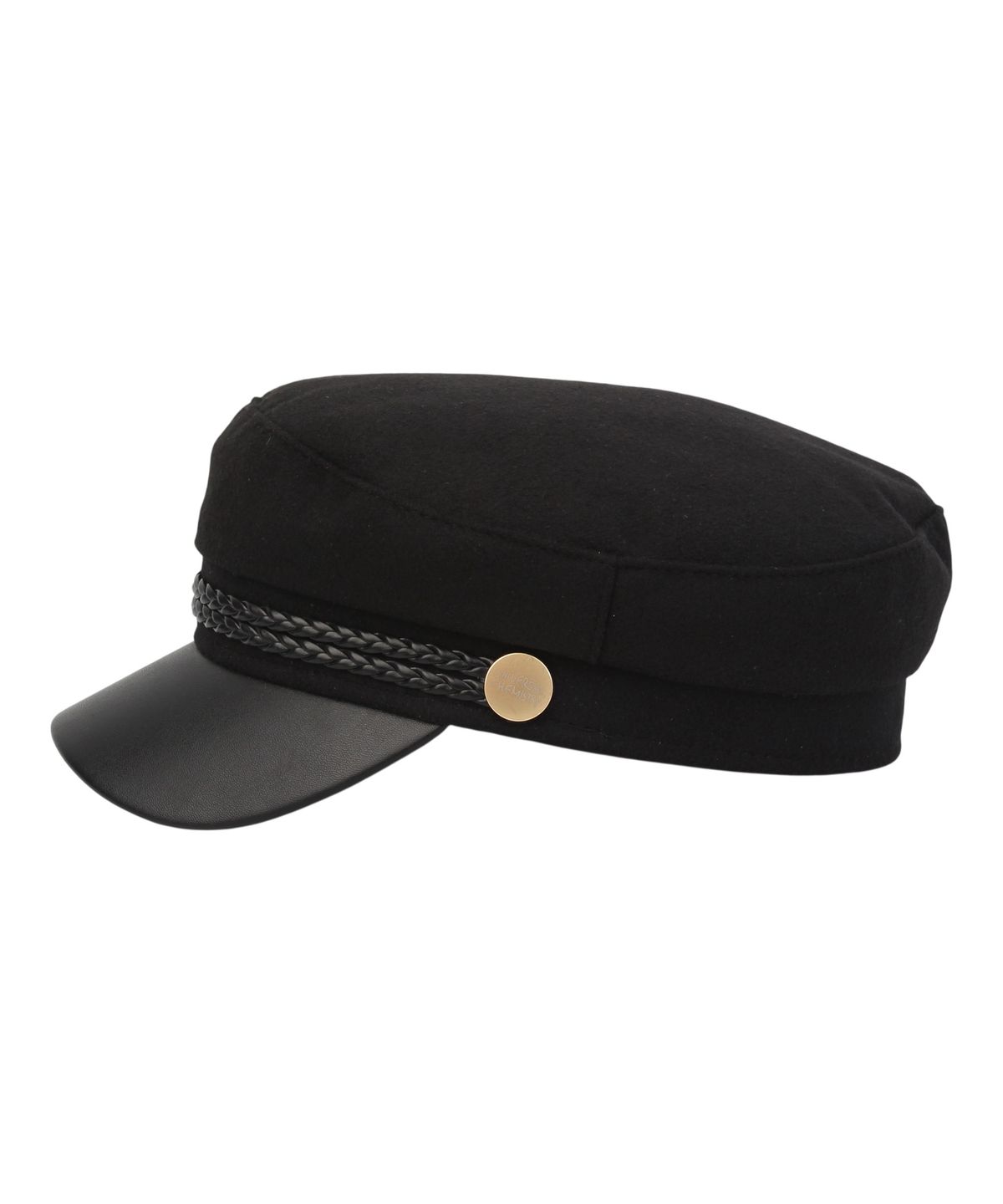 유니버셜 케미스트리(UNIVERSAL CHEMISTRY) Wool Punk Rope Black Marine Cap 마린캡