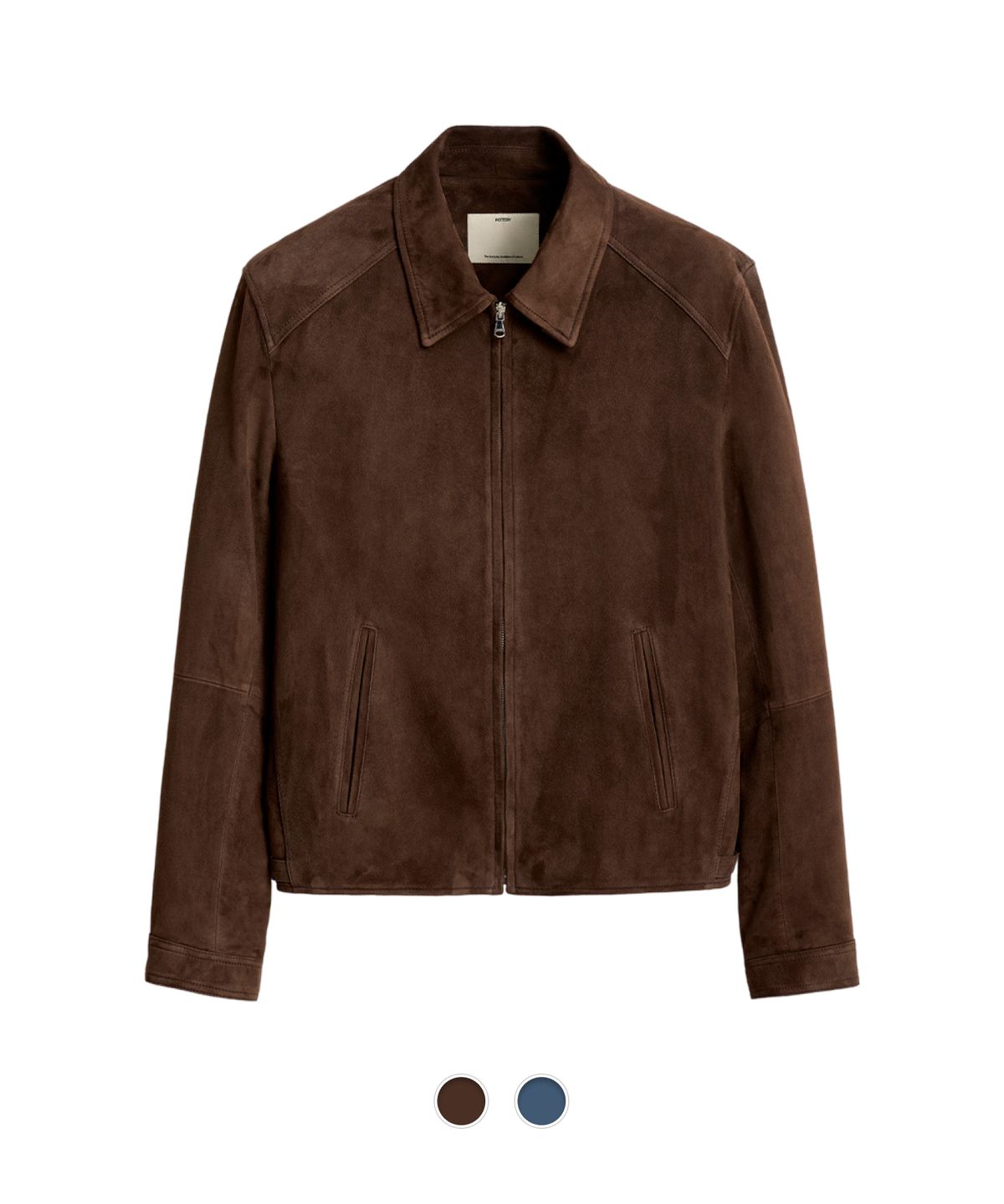 포터리(POTTERY) Single Suede Jacket - 2 Color