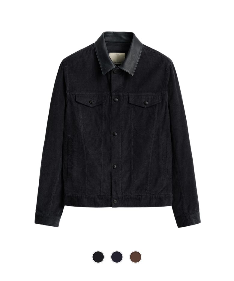 Corduroy Dyeing Trucker Jacket - 3 Color