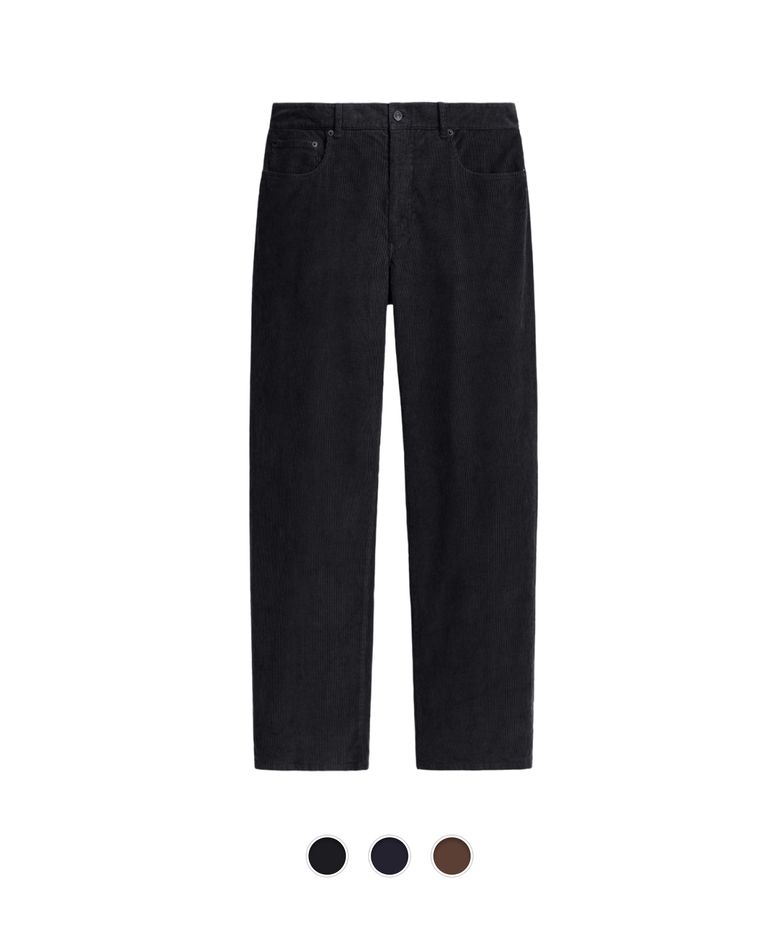 Corduroy Dyeing Tapered Pants - 3 Color