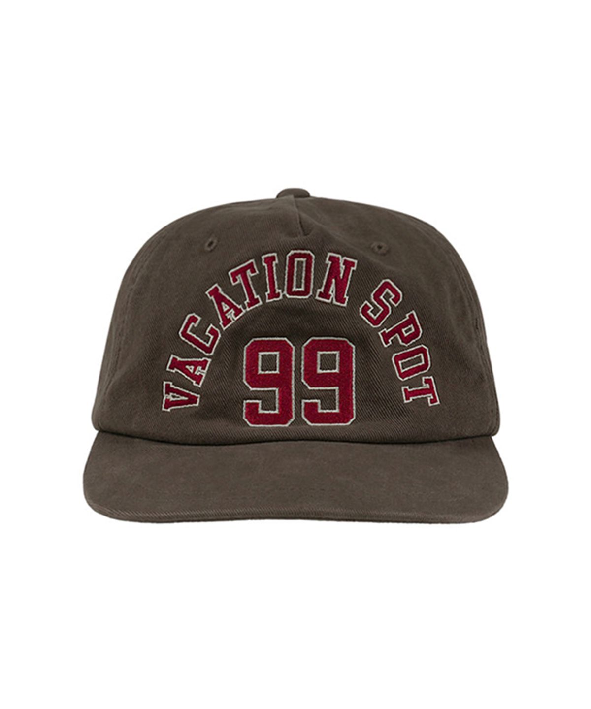 베케이션스팟(VACATIONSPOT) College 99 Cap Brown