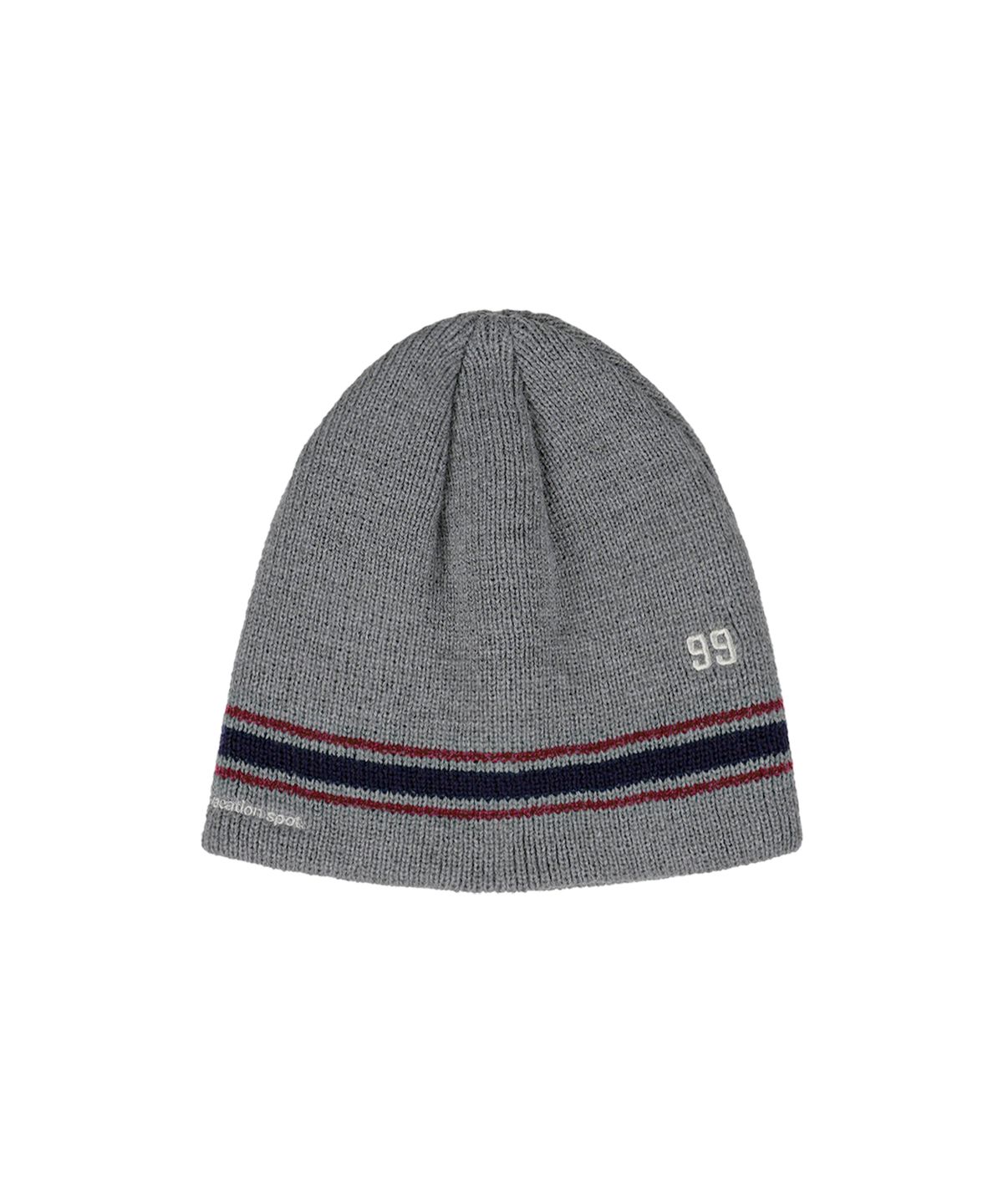 베케이션스팟(VACATIONSPOT) Stripe 99 Beanie Gray