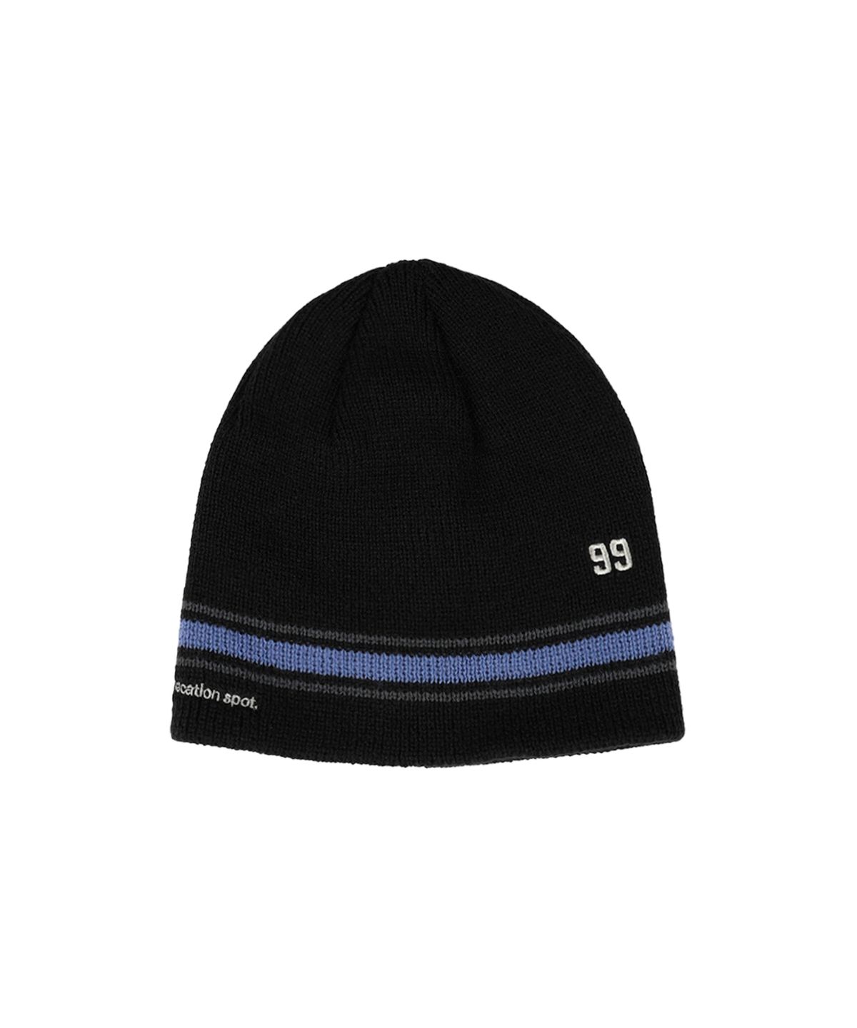 베케이션스팟(VACATIONSPOT) Stripe 99 Beanie Black