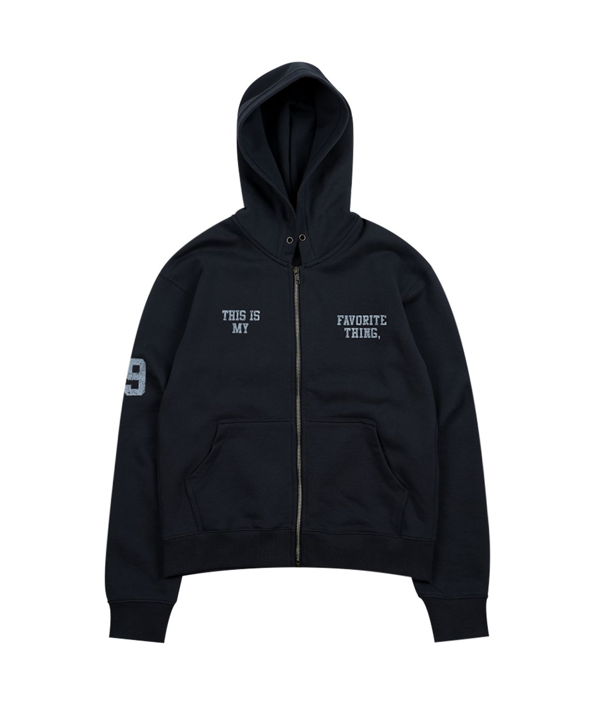 베케이션스팟(VACATIONSPOT) T.I.F Hooded Zip-Up Navy