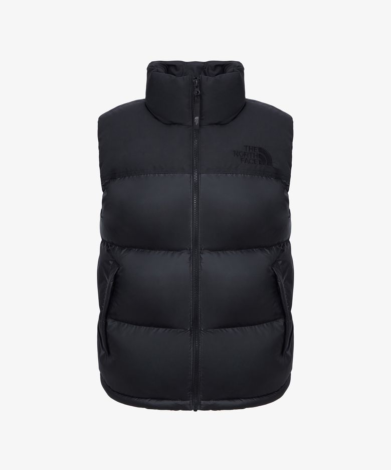 NV3NS70B 남성 눕시 온볼 패딩 베스트 REAL BLACK