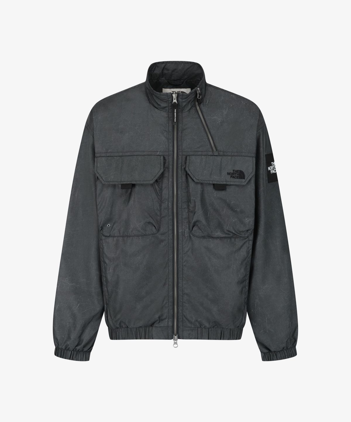 노스페이스(THE NORTH FACE) NJ3BS58J 닐튼 프린트 자켓 DARK CHARCOAL