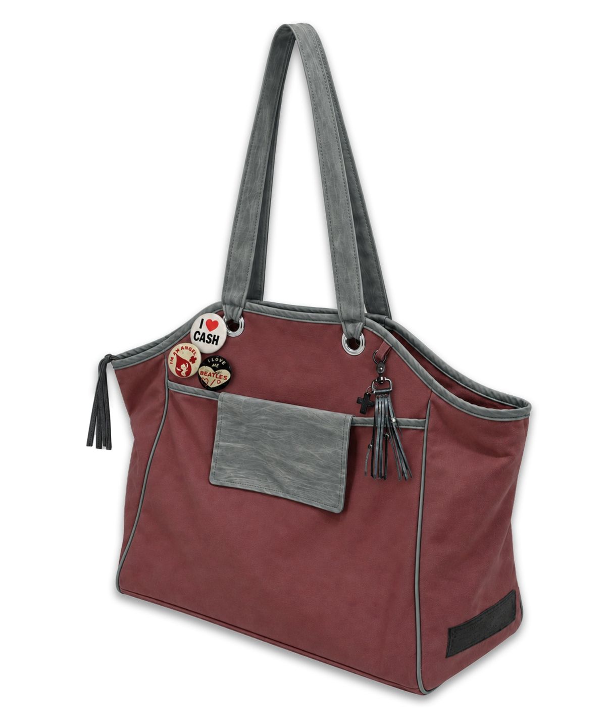 비주얼 컬렉터(VISUAL COLLECTOR) DUSTY EASY BIG BAG [DUSTY RED]