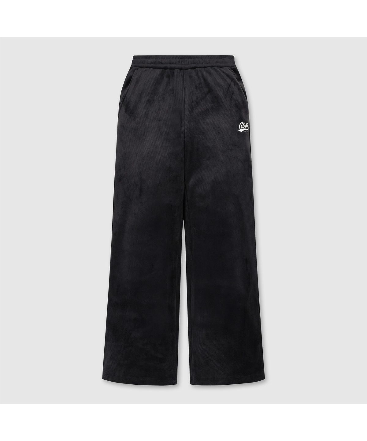 골든베어(GOLDEN BEAR) (여성) Velour Semi Wide Pants (SET UP) G5PAW26203BKX