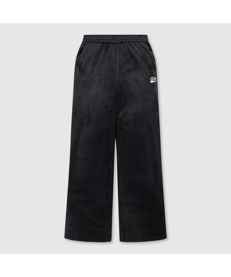 (여성) Velour Semi Wide Pants (SET UP) G5PAW26203BKX