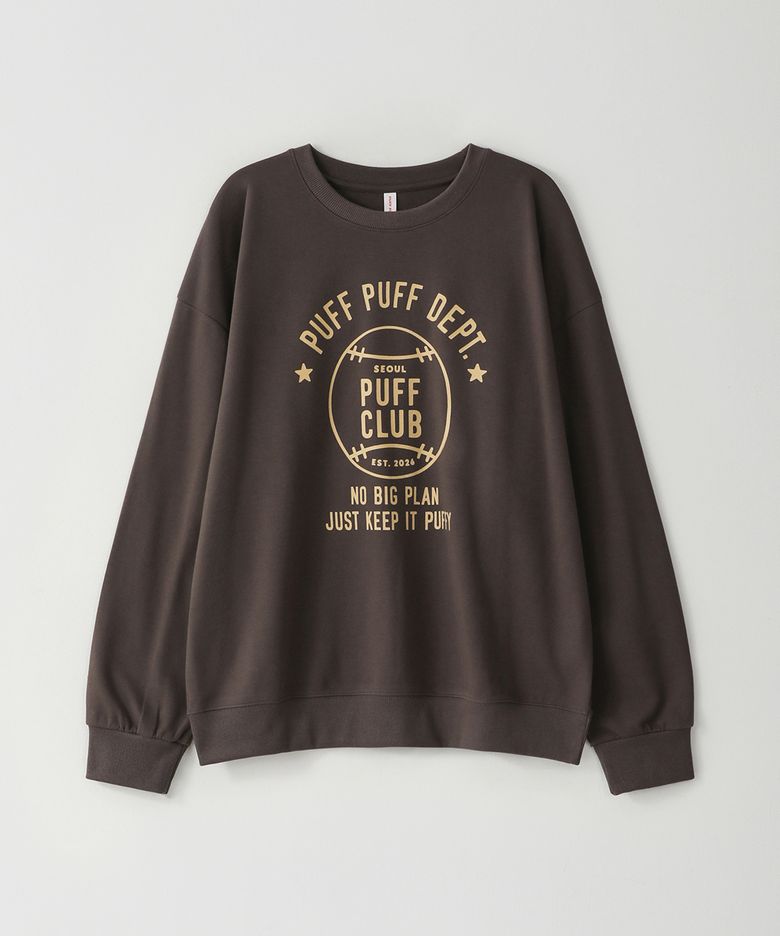 BASEBALL 스웨트셔츠 BROWN