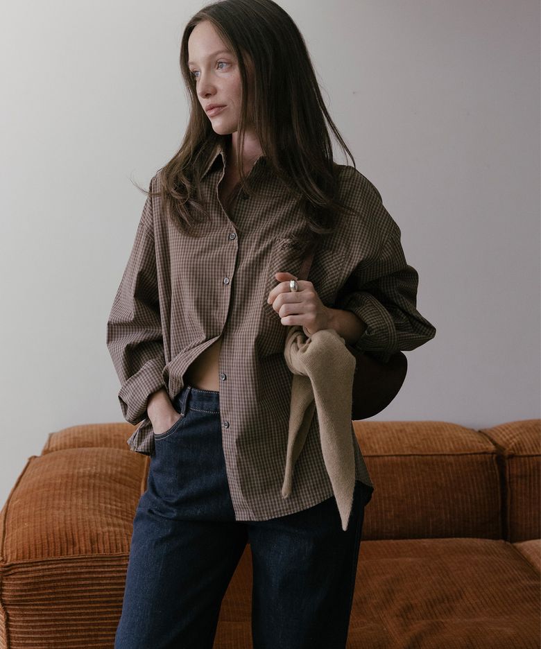 Briz Check Shirt (Brown)