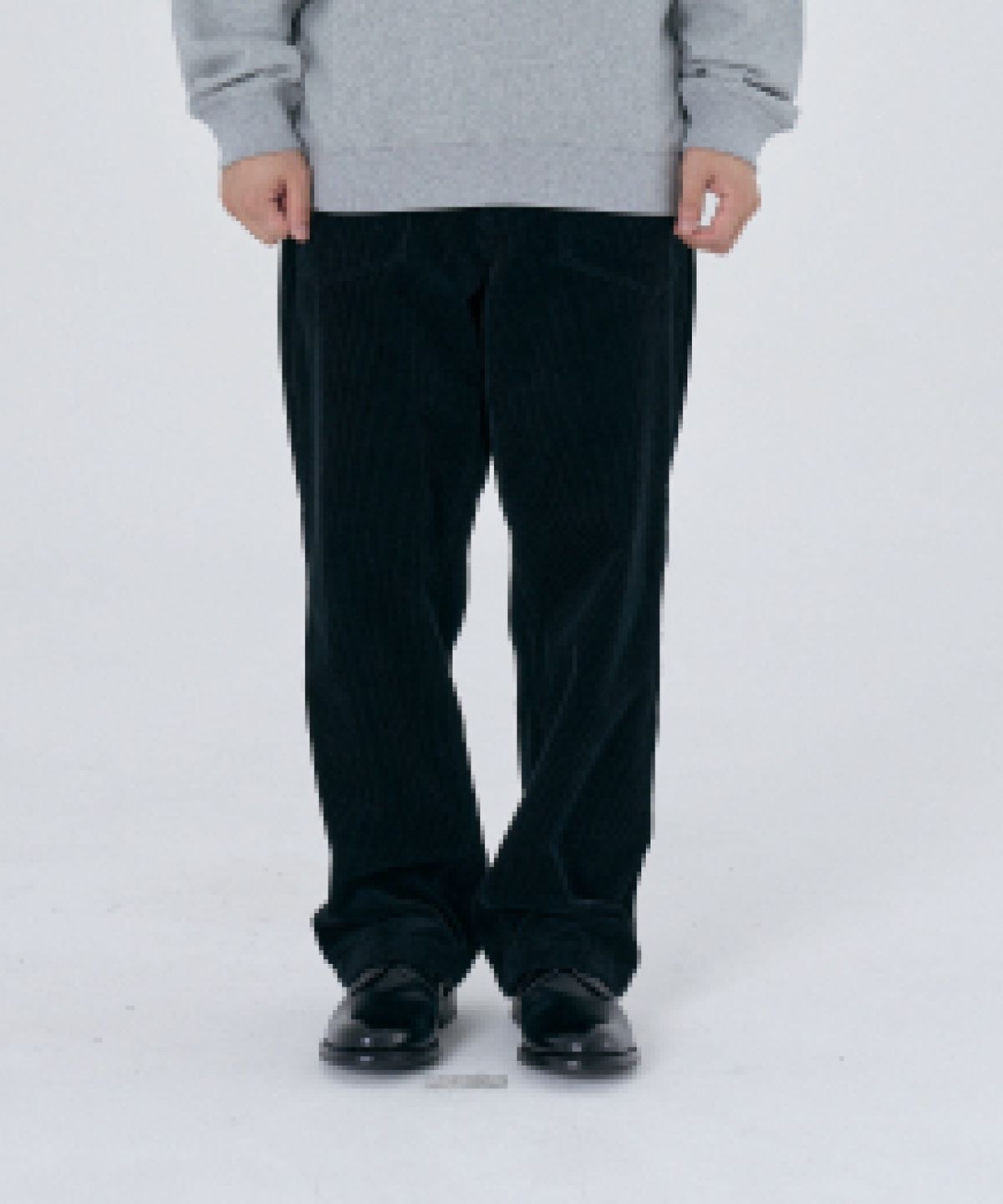 유니버셜 오버롤(UNIVERSAL OVERALL) UO CORDUROY PANTS BLACK