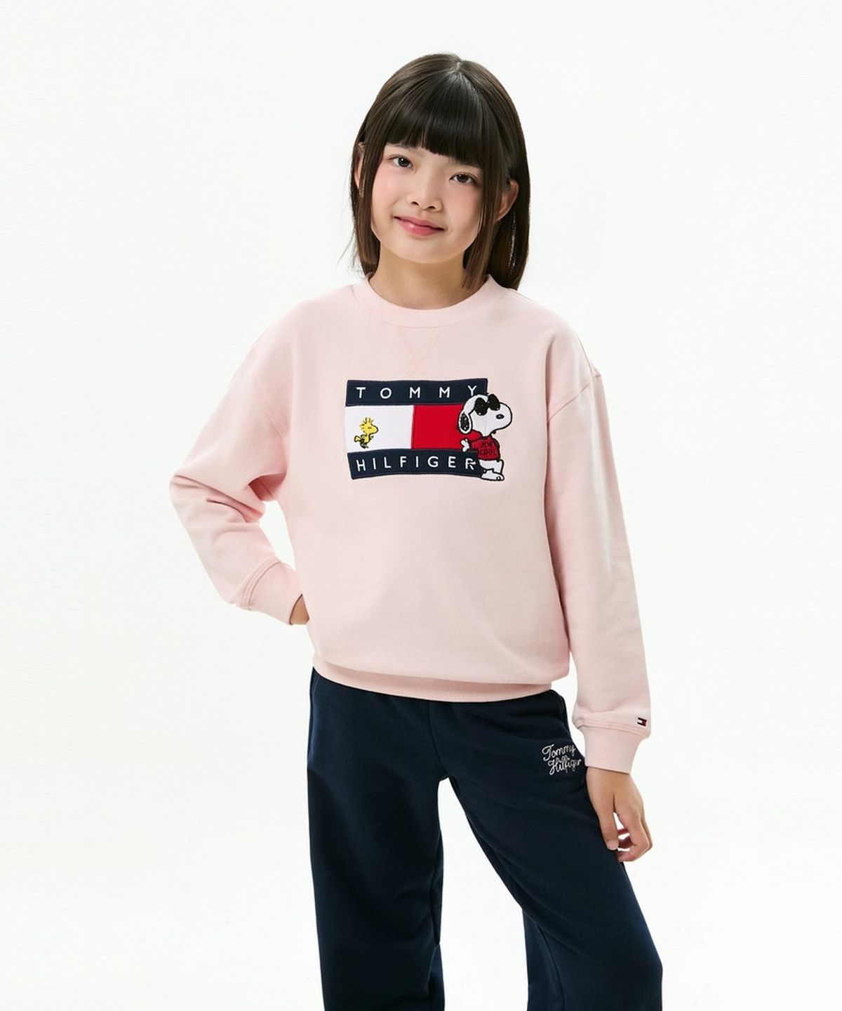 타미힐피거 키즈(TOMMY HILFIGER KIDS) 피너츠 크루넥 스웨트셔츠