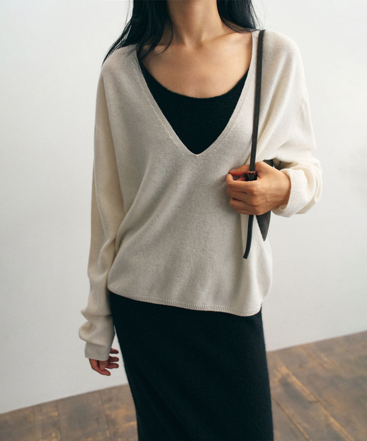 더 릴(THE LILLE) Lene Wool Knit Set_Ivory