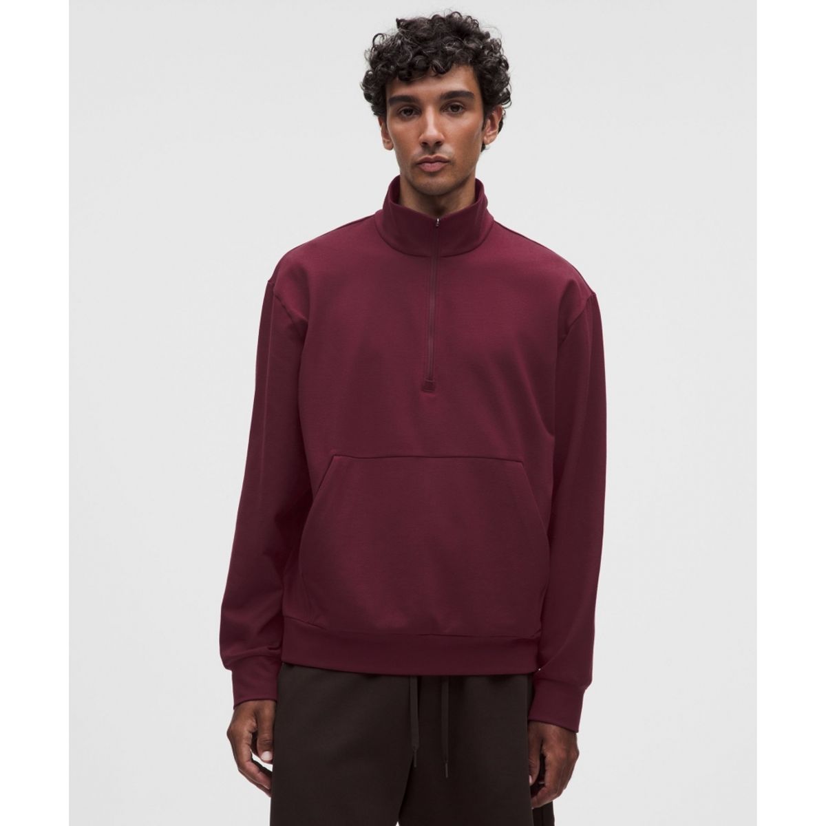 룰루레몬(LULULEMON) 헤비웨이트 소프트 저지 하프집  BBAY