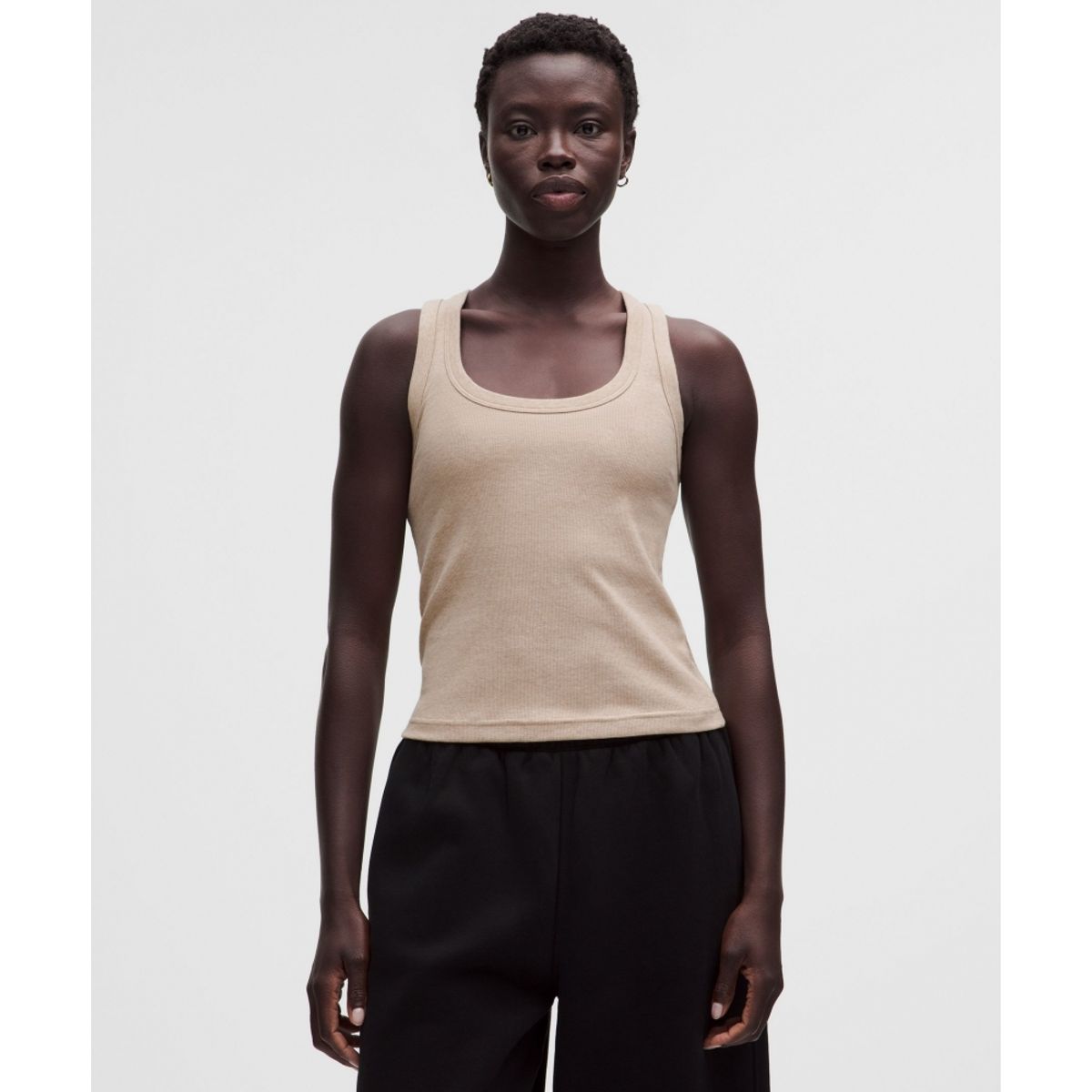 룰루레몬(LULULEMON) 리틀 리브드 스쿱넥 탱크탑  HRMC