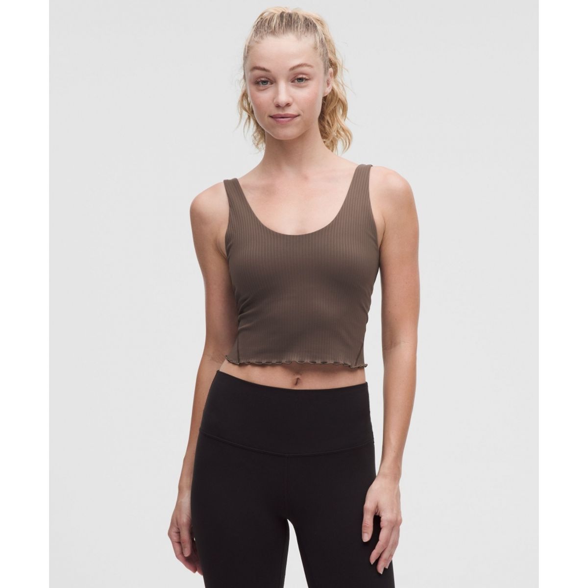 룰루레몬(LULULEMON) Align™ 레터스 헴 탱크탑 *라이트 서포트, B C컵