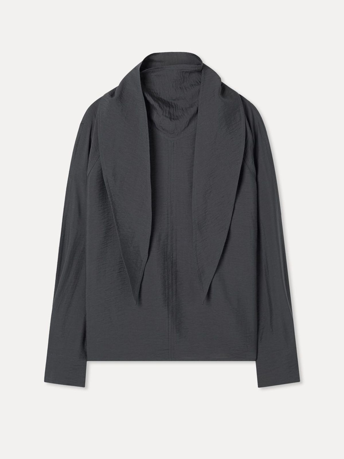미쏘(MIXXO) 소프트 타이 블라우스RE BLG309B_MIWBLGT0QB