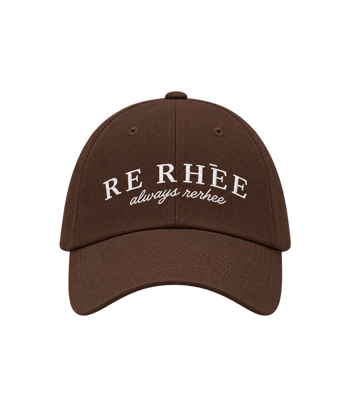 리이(RE RHEE) WOOL BALL CAP CHOCOLATE