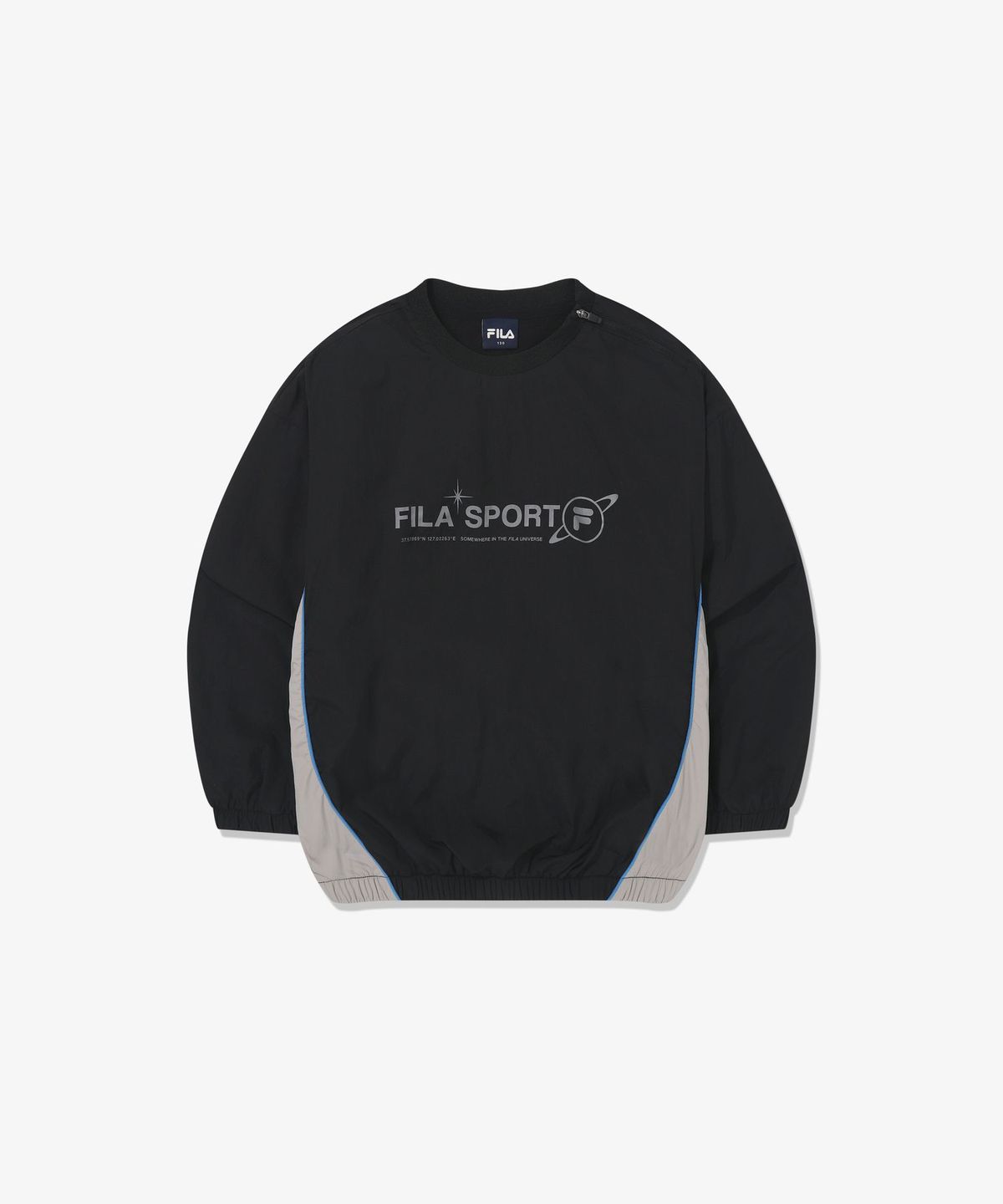 휠라 키즈(FILA KIDS) 플리스 안감 우븐 아노락(FK264WH07X001341)