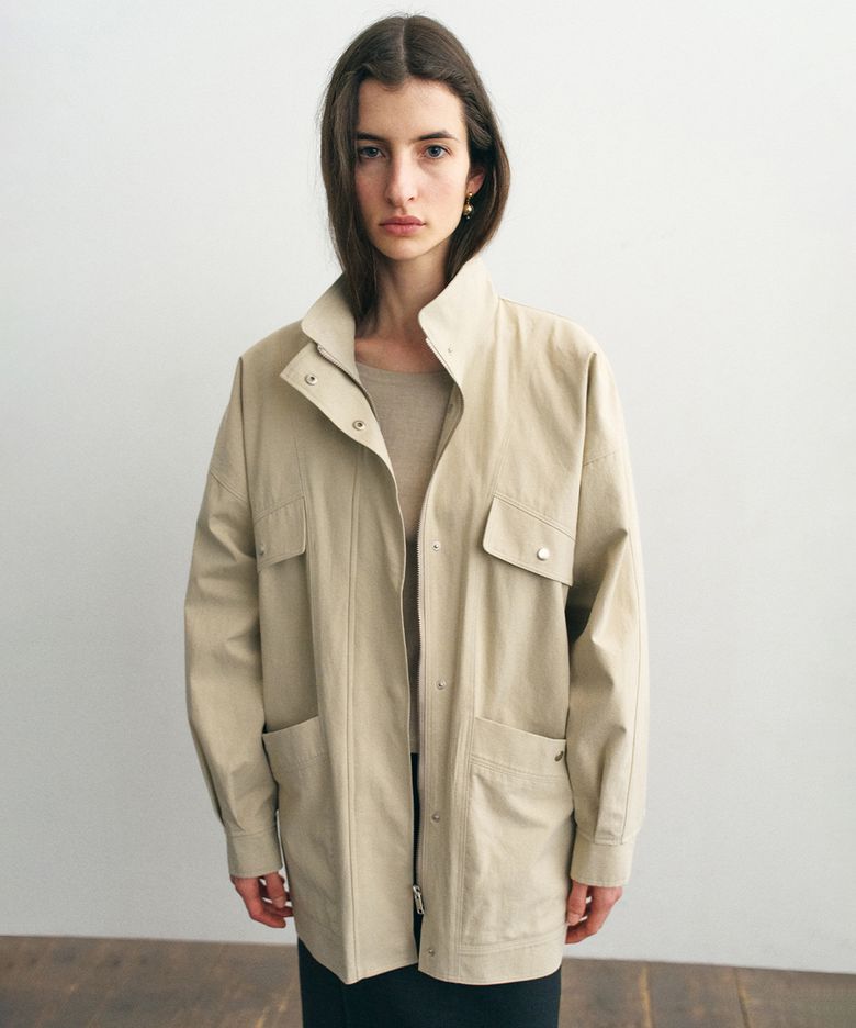 Phase Cotton Jacket_Beige
