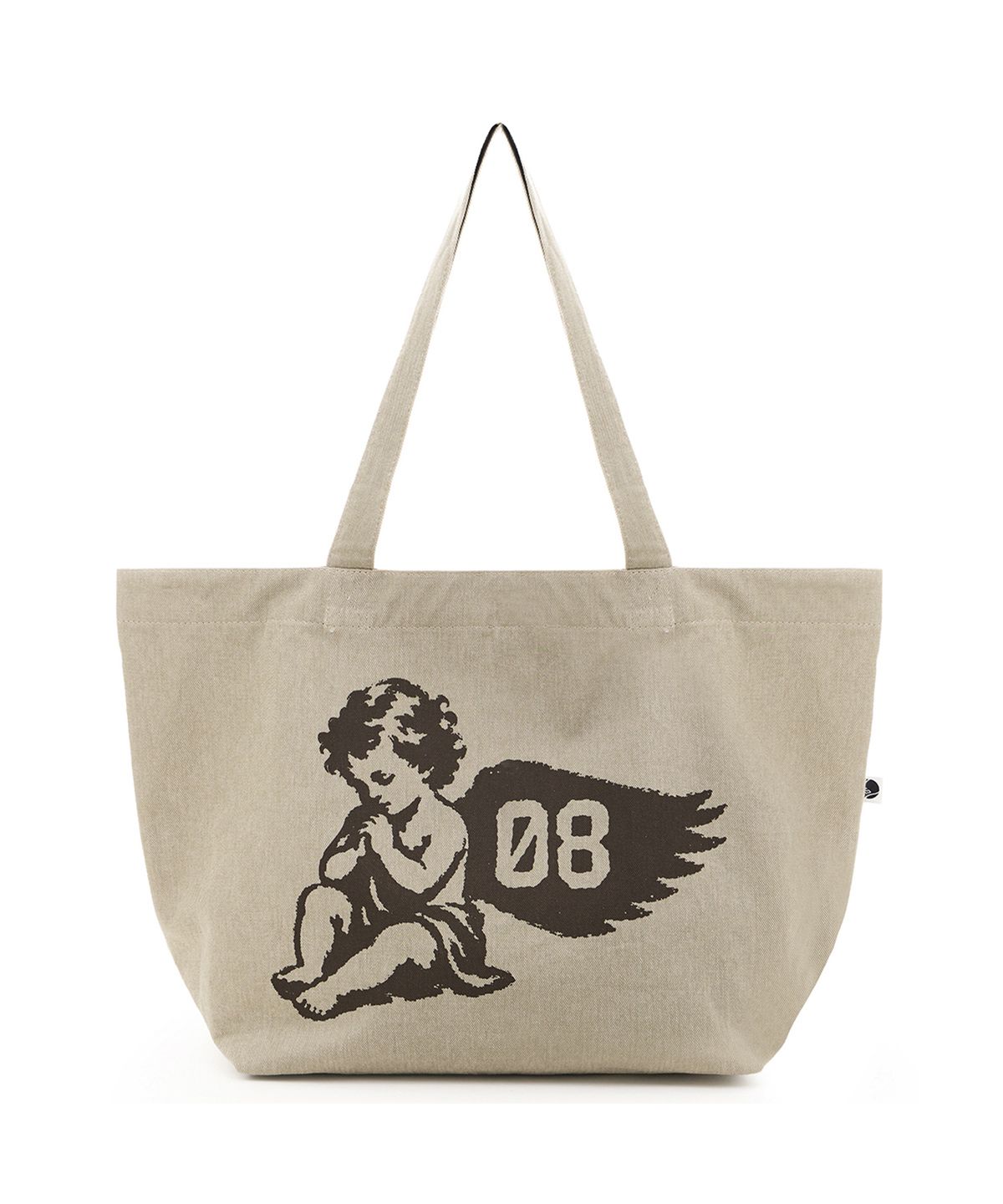 패슬(FASTLE) Angel 08 Washed Tote Bag Beige
