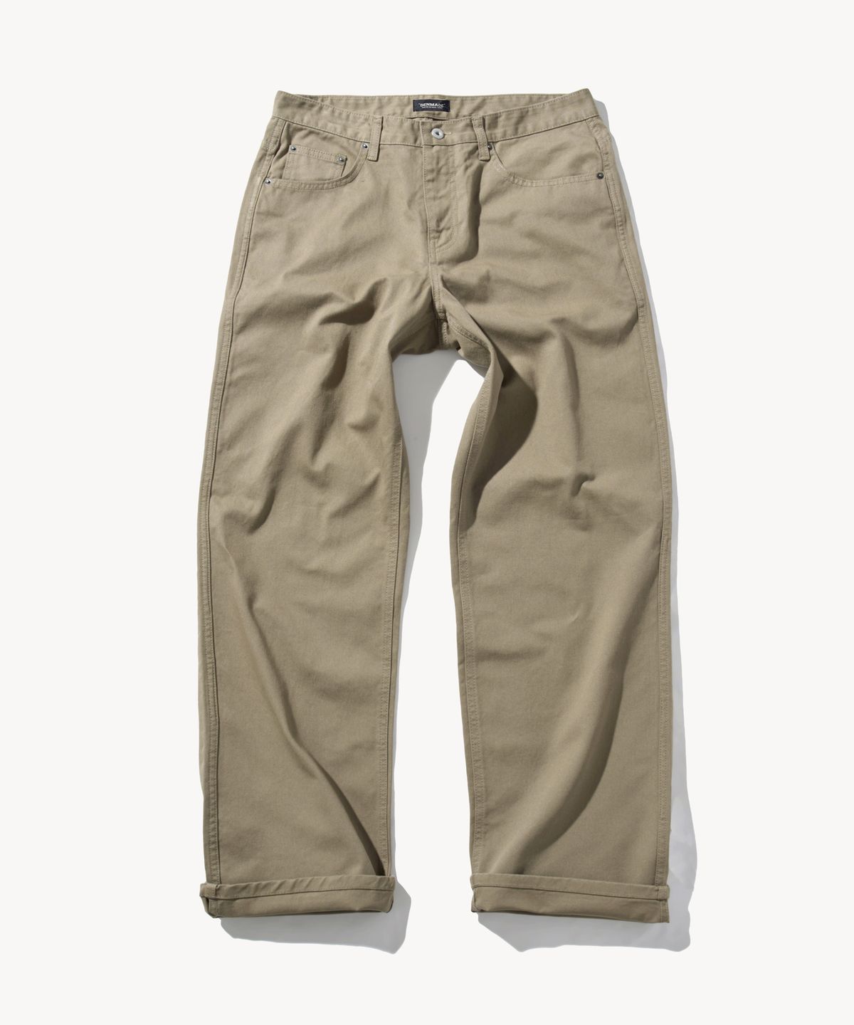 덴메이드(DENMADE) DEN762 Raw Routine Wide Chino (Grey Beige)