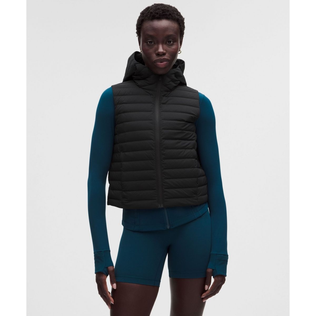 룰루레몬(LULULEMON) 다운 앤 어라운드 베스트  BLK