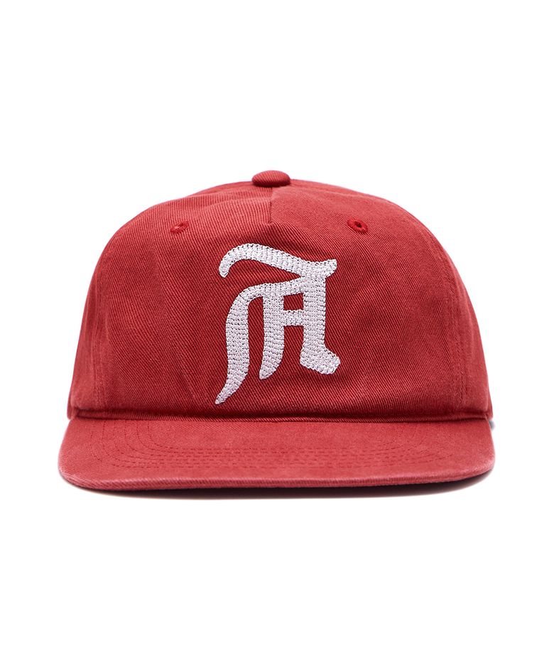 FA Chain 5Panel Washed Cap Brick