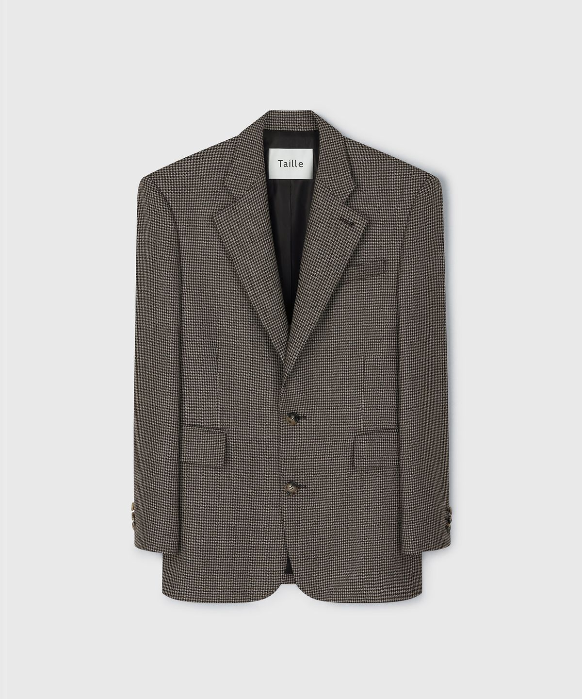 타일레(TAILLE) COLINE TAILORED JACKET ESPRESSO/ECRU