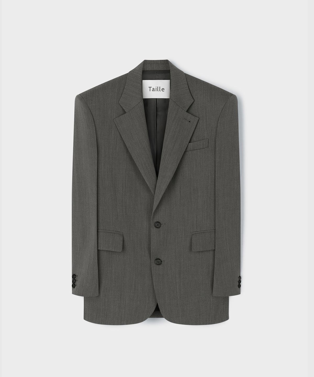 타일레(TAILLE) COLINE TAILORED JACKET CONCRETE