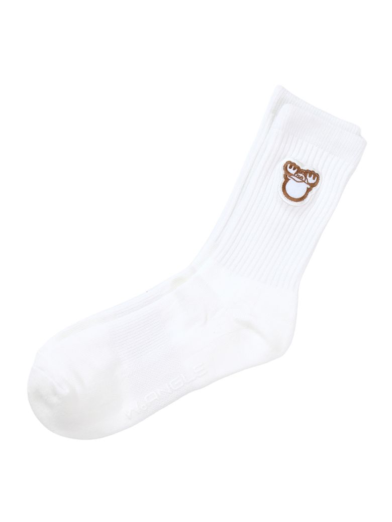 CO 혼디어 크루 파일 양말_Off White_WWU26S03W3