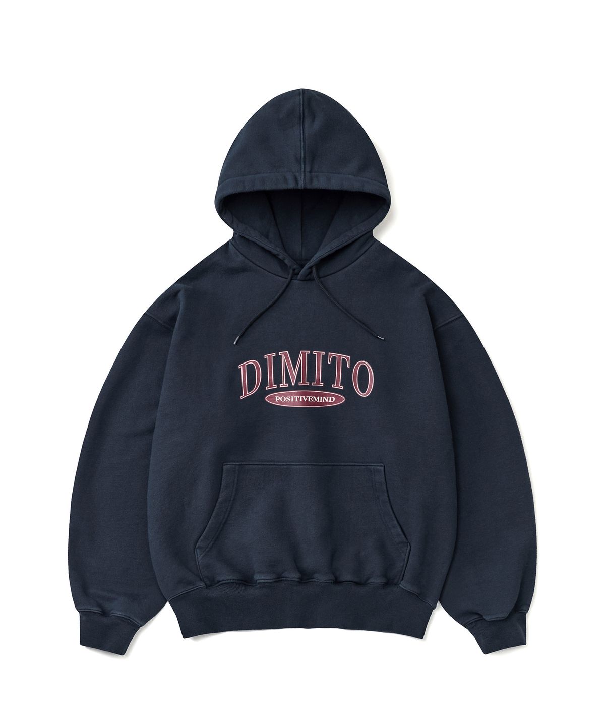 디미토(DIMITO) COLLEGE HOODIE NAVY