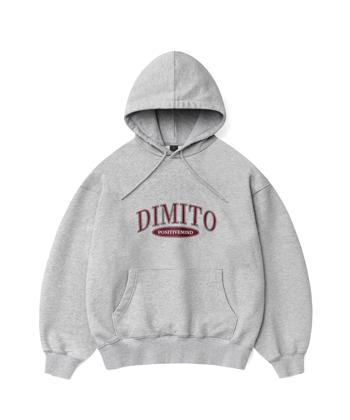 디미토(DIMITO) COLLEGE HOODIE MELANGE GREY