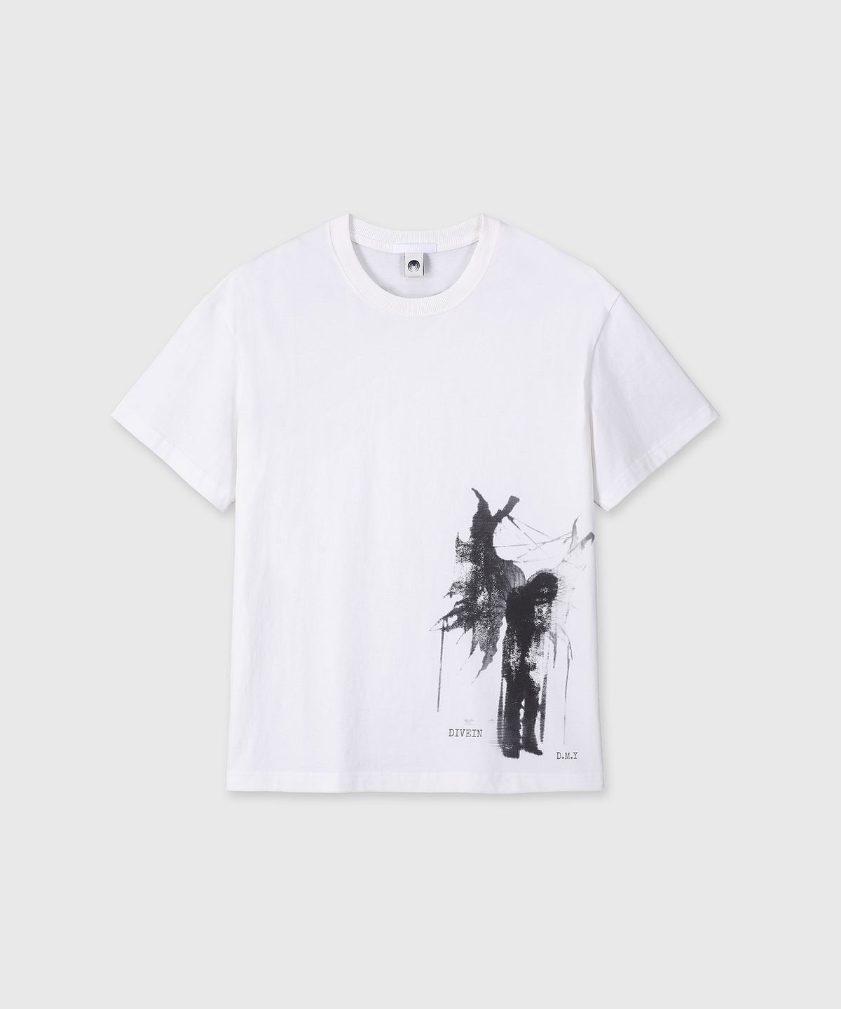 다이브인(DIVEIN) [DIVEIN X DAMONS YEAR] CORPUS 0 T-SHIRTS (WHITE)