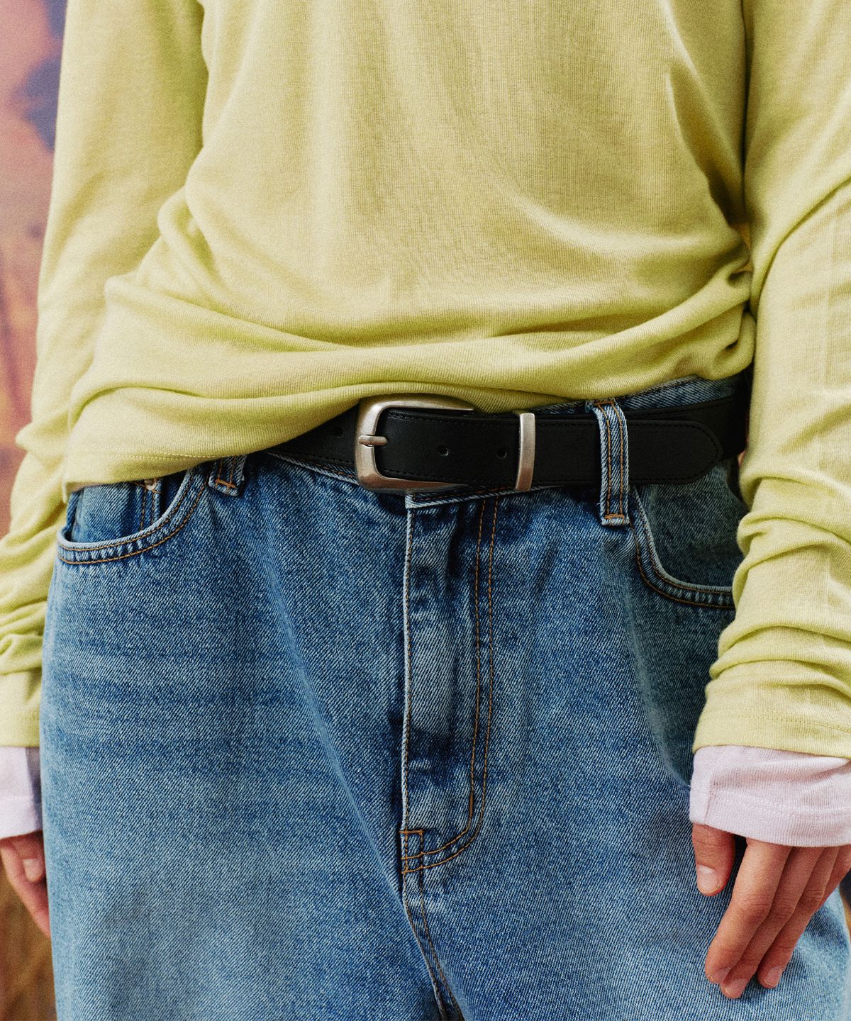 망고매니플리즈(MANGO MANY PLEASE) CANYON BELT_BLACK