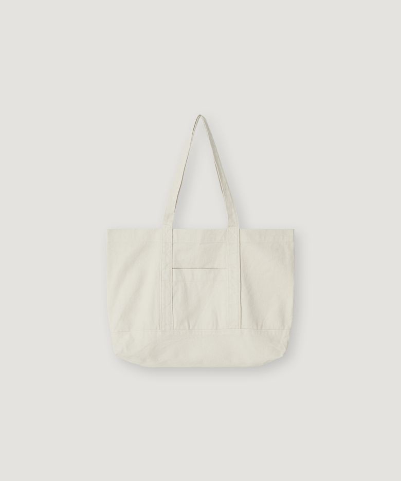 Basic Canvas Bag_Ecru