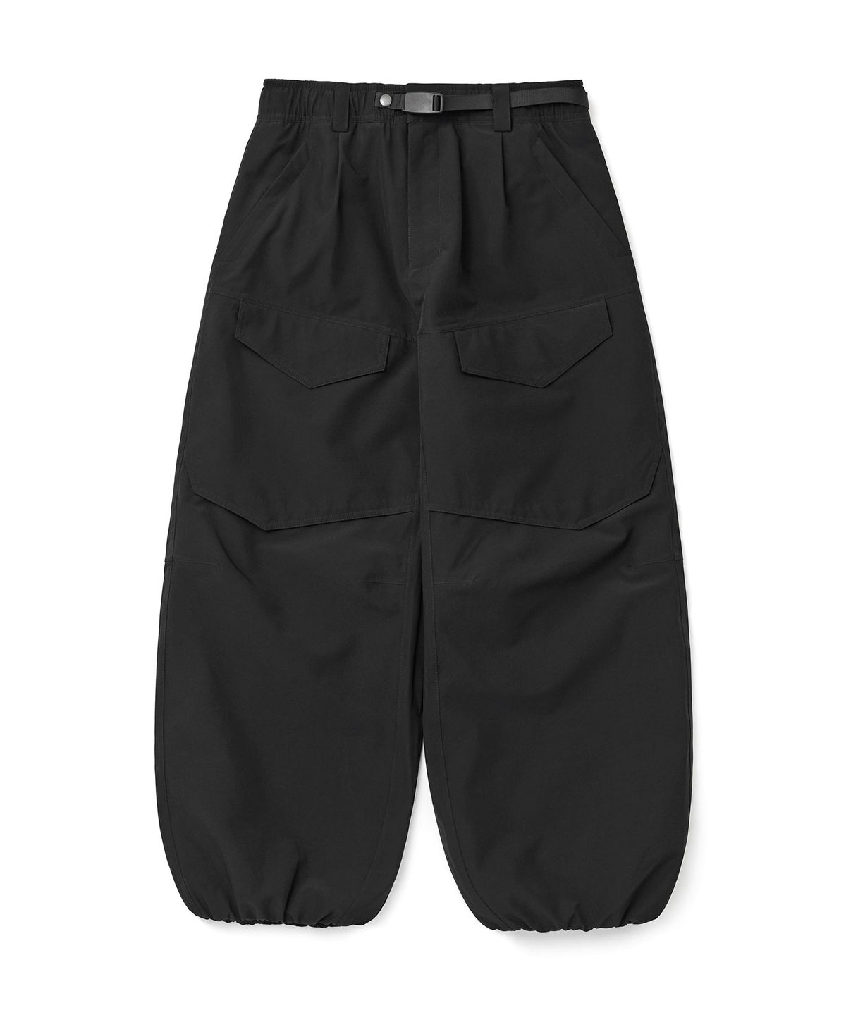 디미토(DIMITO) 26 AIR VENT BANDED PANTS (WIDE FIT LV.1) BLACK