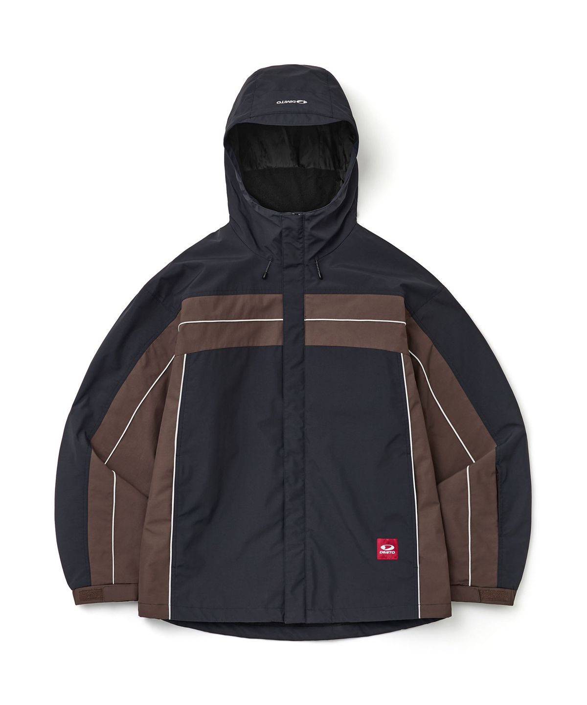 디미토(DIMITO) PANELED JACKET TEAL NAVY