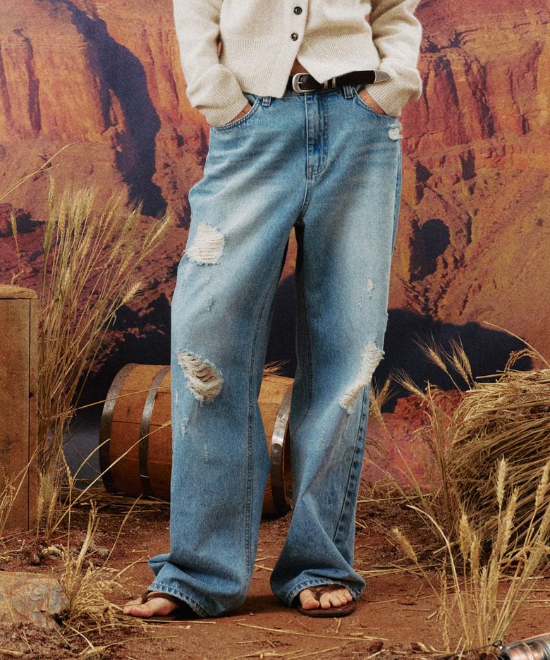 TOBO DESTROYED JEANS_BLUE