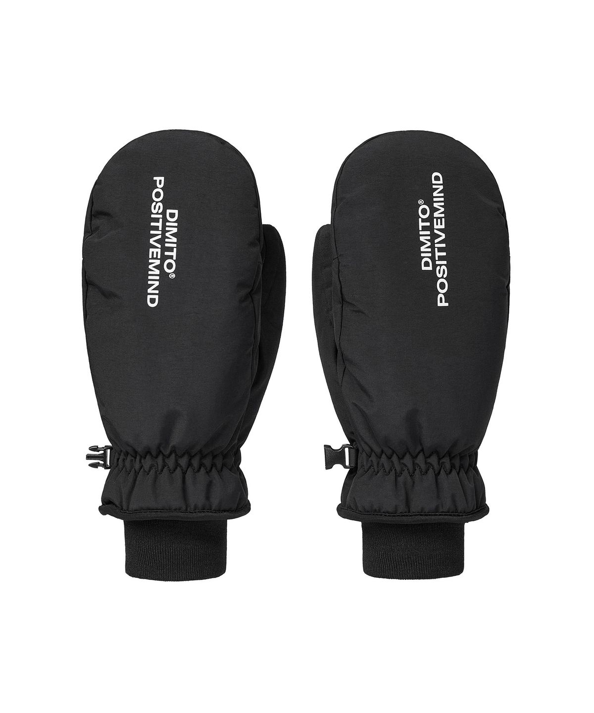 디미토(DIMITO) BASIC LOGO MITTEN BLACK