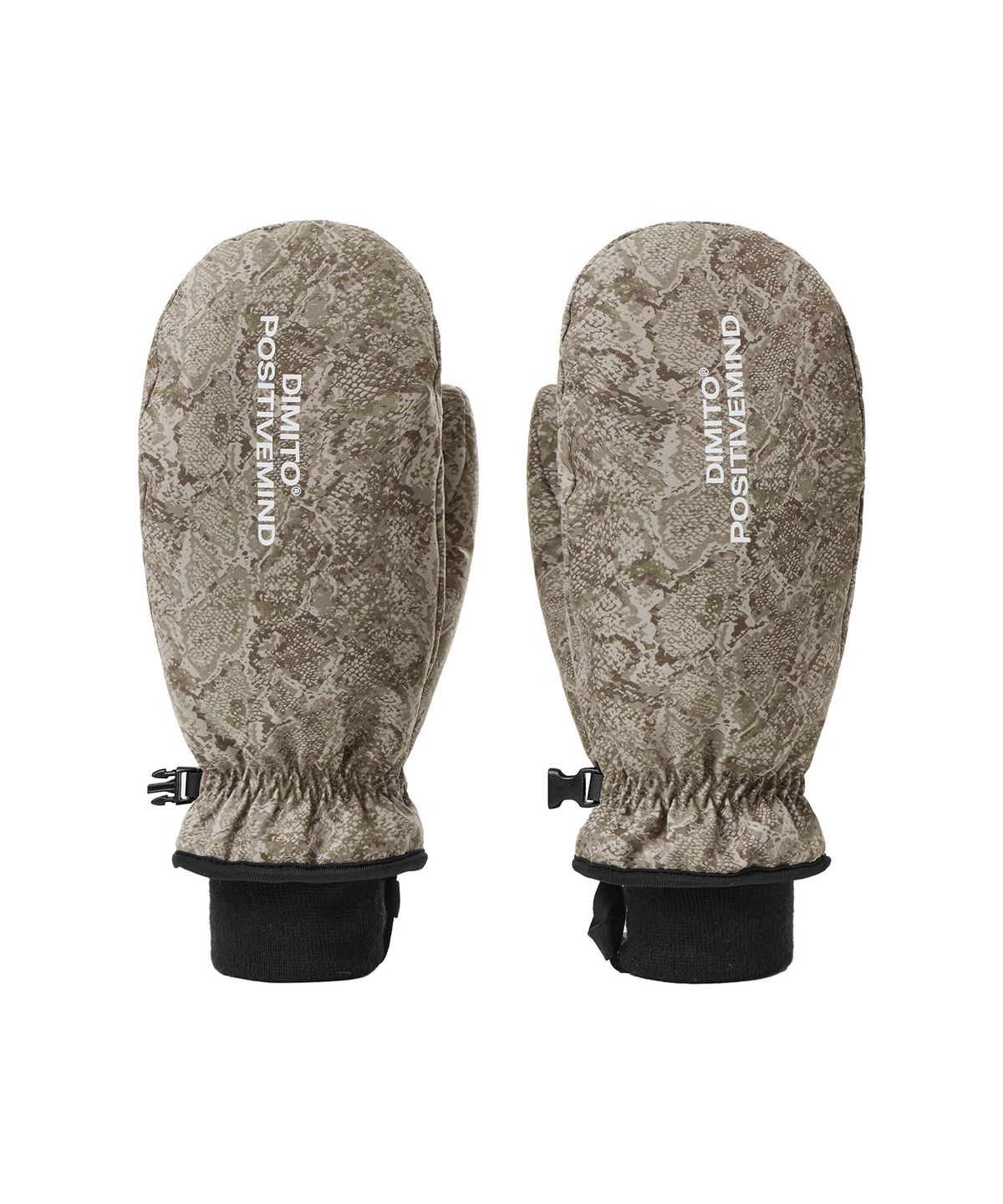 디미토(DIMITO) PATTERN MITTEN DESERT SNAKE