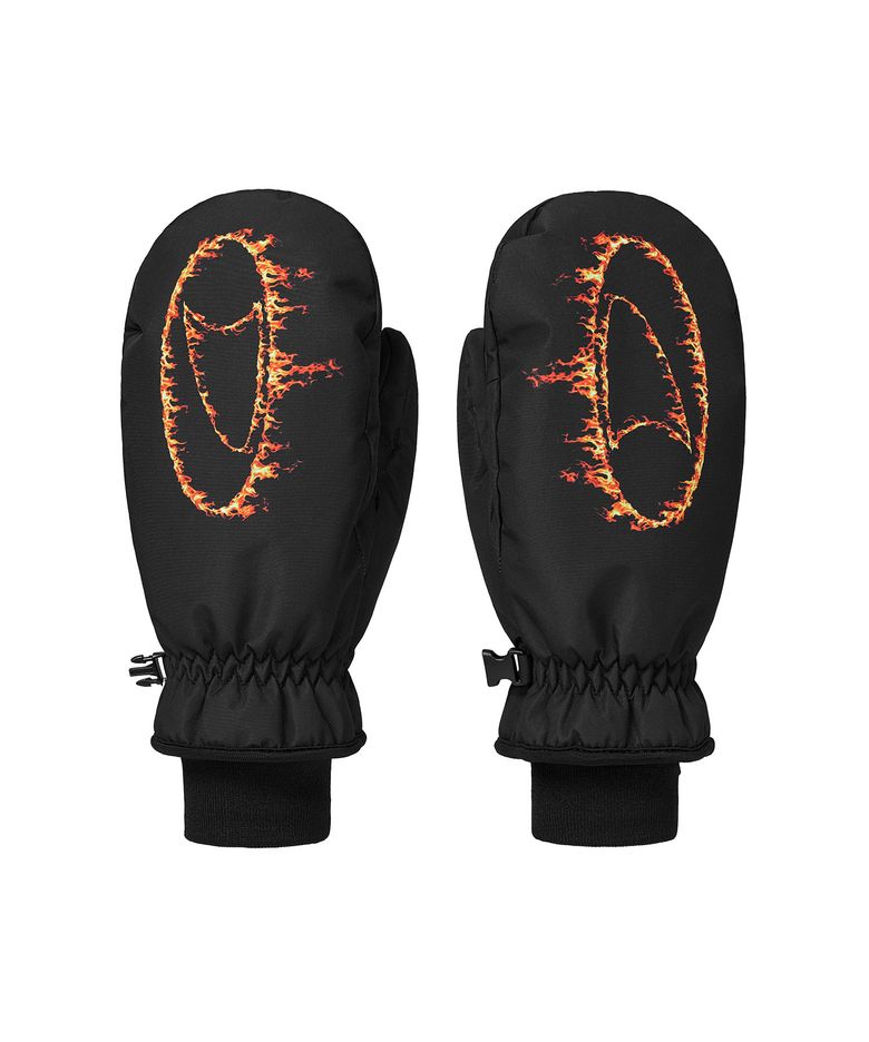 GRAPHICS MITTEN F BLACK