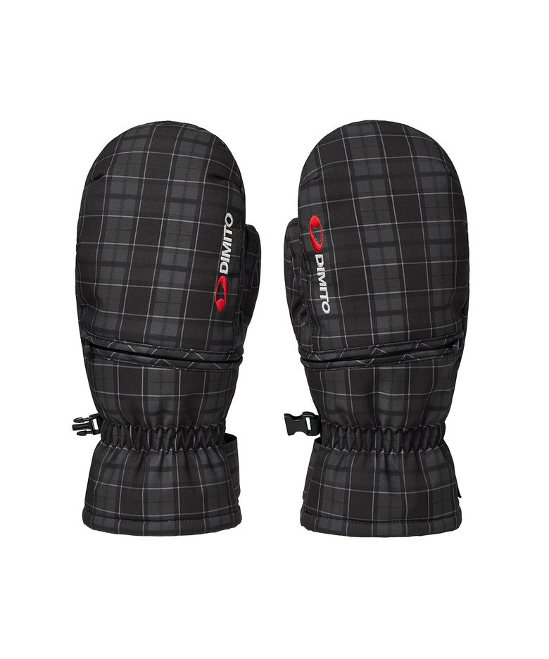 CHECKER EASY OPEN MITTEN DEEP CHECK